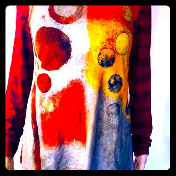 ❤️NWT Dolczzi Art - PUECE OF ART HANDPAINTED! ❤️ᗩᖇT ᒪ'ᔕ ᑭIEᑕE Oᖴ ᗩᖇT TOᑭ - Picture 5 of 7